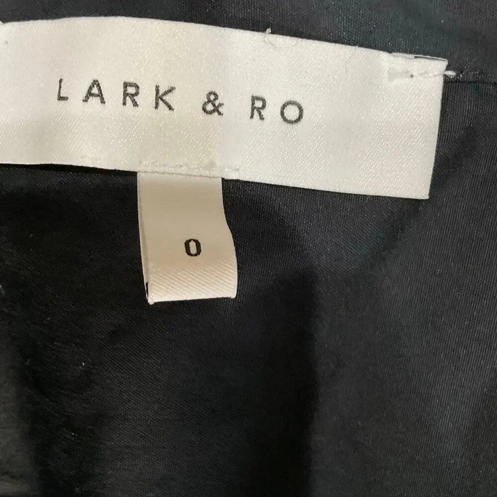 Lark & Ro size 0 woman’s long sleeve button shirt 3/4 sleeve - Picture 3 of 12